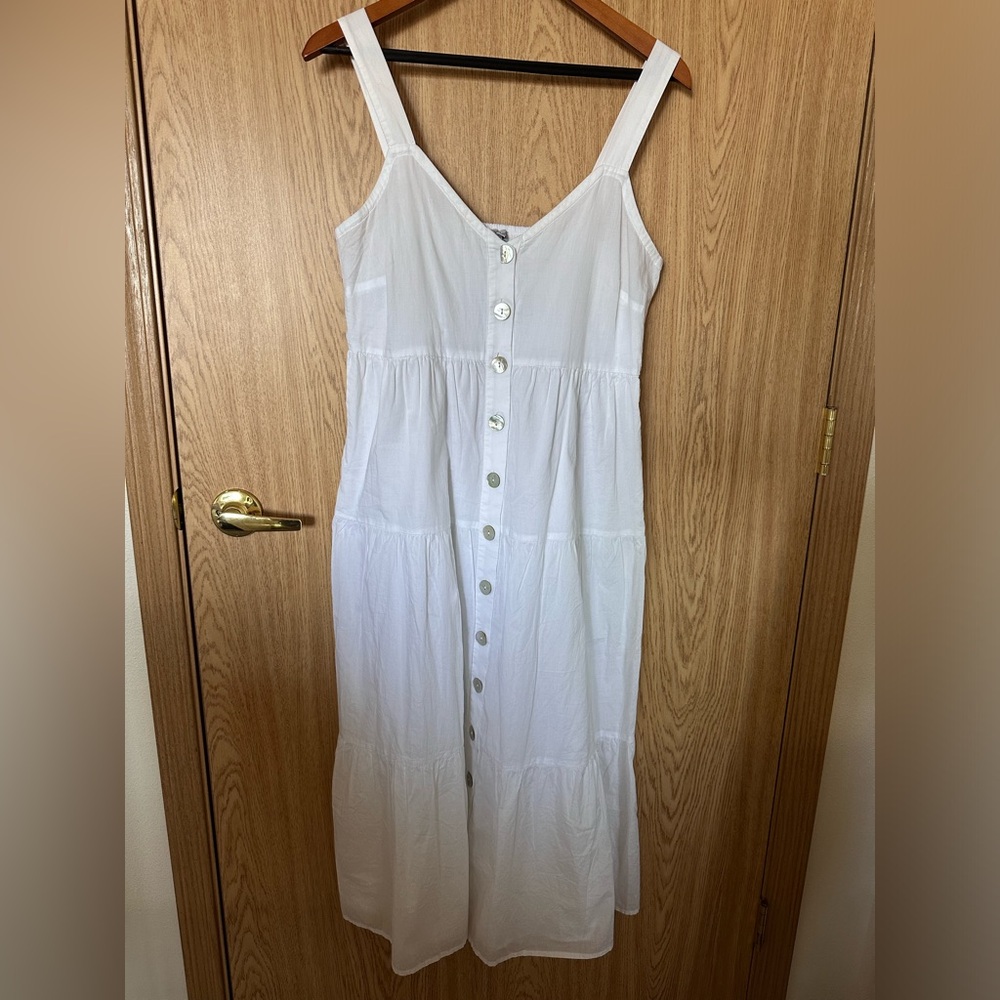 New Rails Violet White Cotton Shell Button Should… - image 4